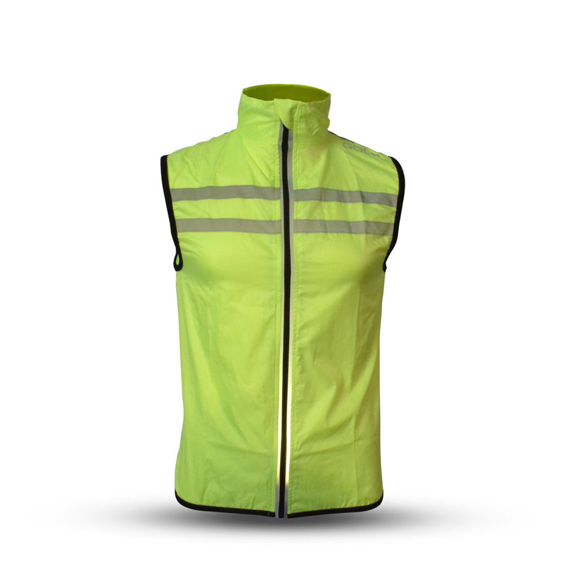Afbeelding laden in galerijviewer, Gato Windbreaker mesh vest neon yellow extra small
