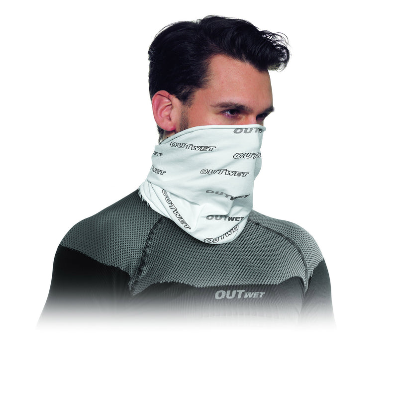 Afbeelding laden in galerijviewer, Outwet buff sjaal wit ow neck uni size
