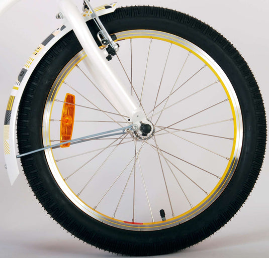 Volare Miracle Cruiser Kinderfiets Meisjes 20 inch Wit Prime Collection