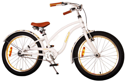 Volare Miracle Cruiser Kinderfiets Meisjes 20 inch Wit Prime Collection