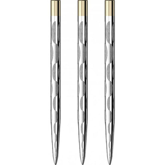 Mission Mission Laser Plus Solic Arc Tip Darts Points Silver 38 mm