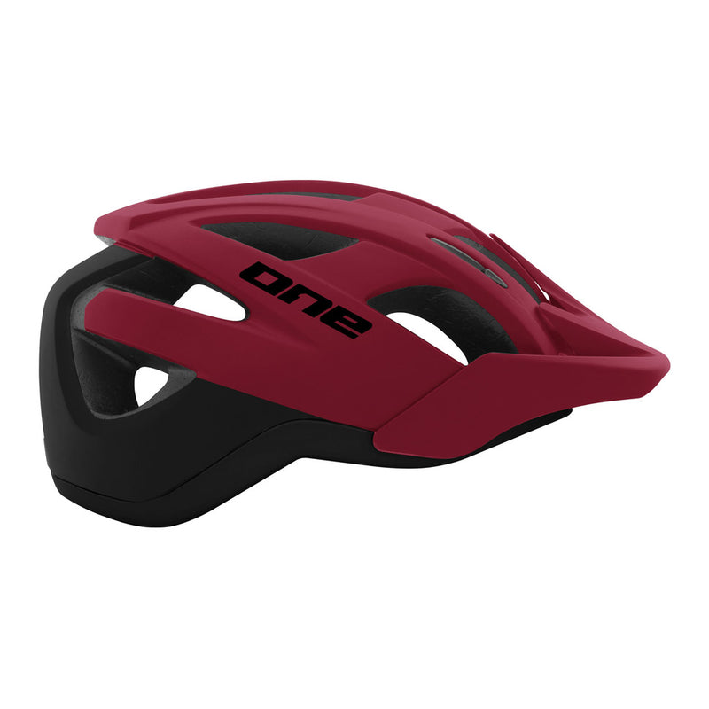 Afbeelding laden in galerijviewer, One helm trail pro m l (58-61) black red
