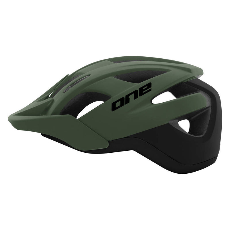 Afbeelding laden in galerijviewer, One helm trail pro s m (55-58) black khakki
