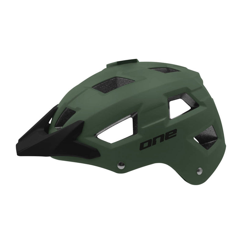 Afbeelding laden in galerijviewer, One helm trail s m (54-58) black khakki
