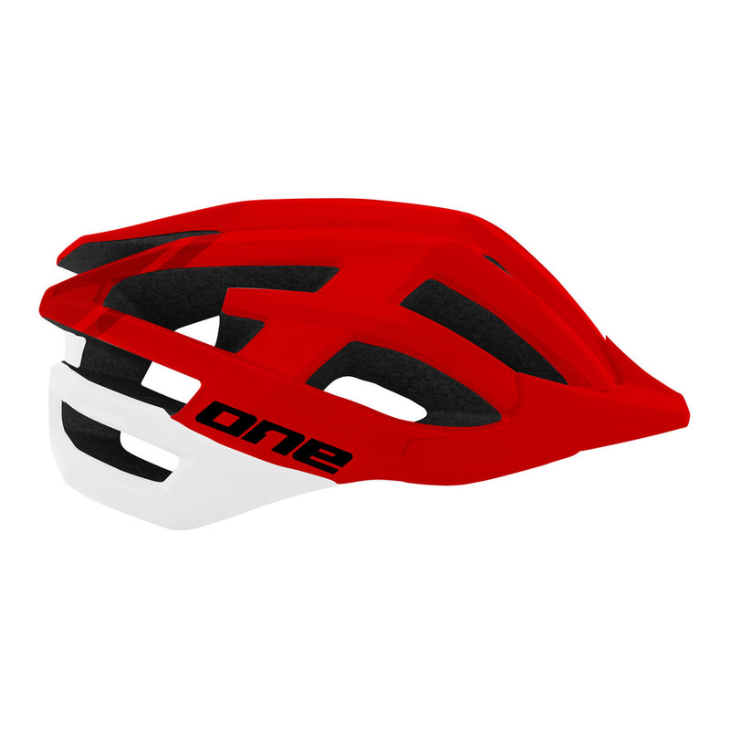 Afbeelding laden in galerijviewer, ONE One helm mtb race s m (54-58) red white

