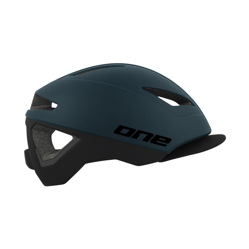 Afbeelding laden in galerijviewer, One helm crossride s m (52-58) petrol blue
