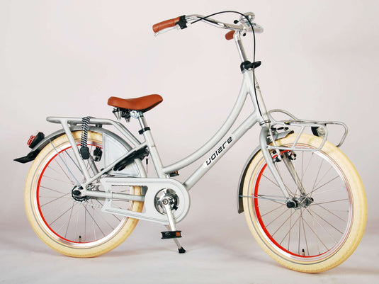 Volare Oma Kinderfiets Meisjes 20 inch Mat Zilver