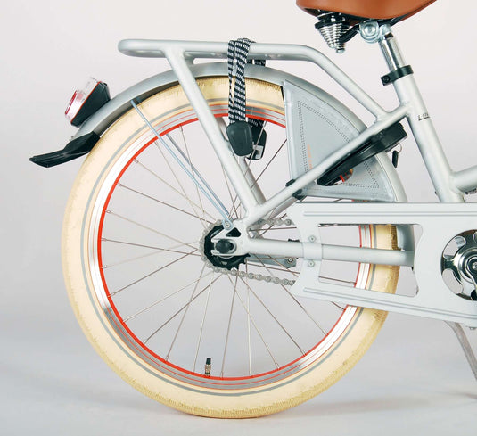 Volare Oma Kinderfiets Meisjes 20 inch Mat Zilver