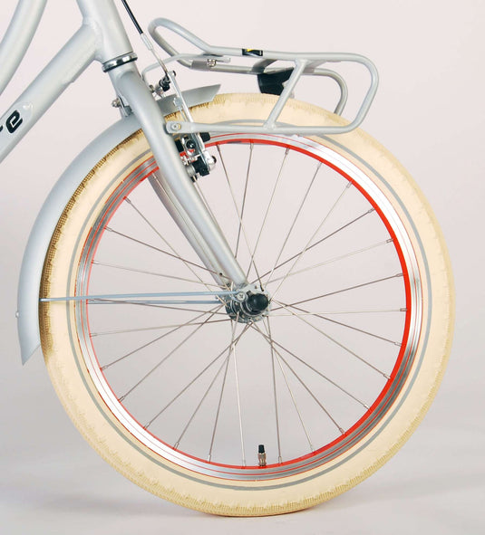 Volare Oma Kinderfiets Meisjes 20 inch Mat Zilver