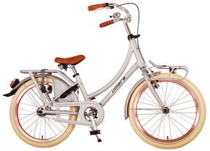 Volare Oma Kinderfiets Meisjes 20 inch Mat Zilver