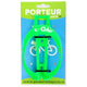 Porteur bidonhouder groen kunststof