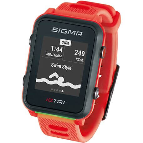 Afbeelding laden in galerijviewer, Sigma Id.tri neon rood basic zs harts gps acti ant+ ble + sensorset
