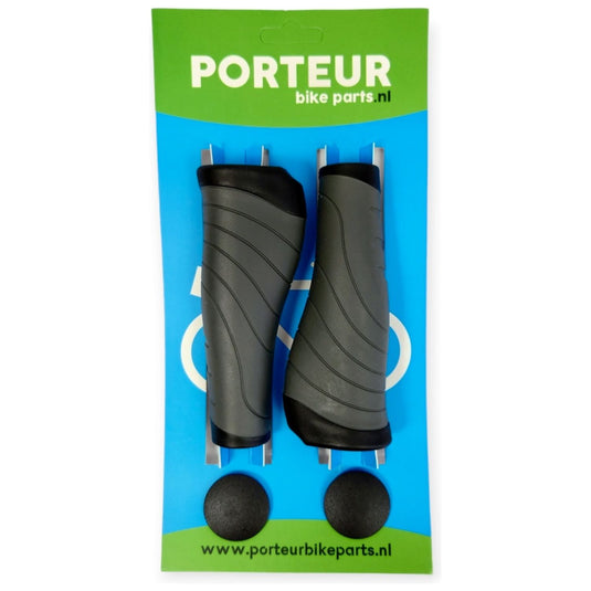 Porteur handvatten ergo zwart-grijs