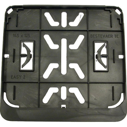 Carpoint kentekenplaathouder brommer scooter 14,5 x 12,5 cm