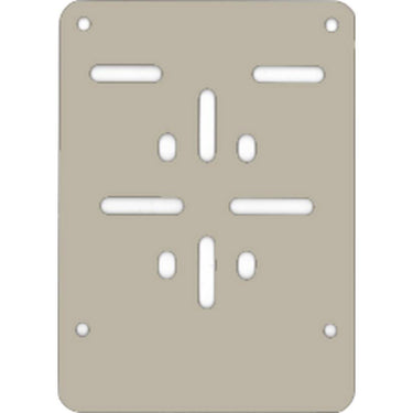 Kentekenplaat-houder 140x100 alu fiets grijs