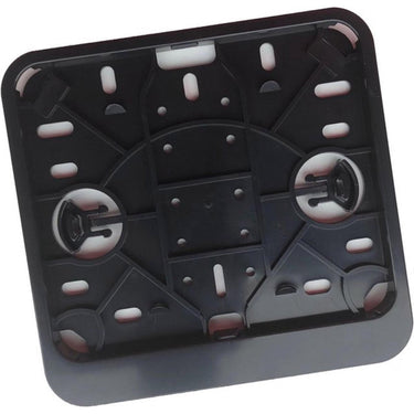 Kentekenplaat-houder 145x125 kunstsof zwart nl