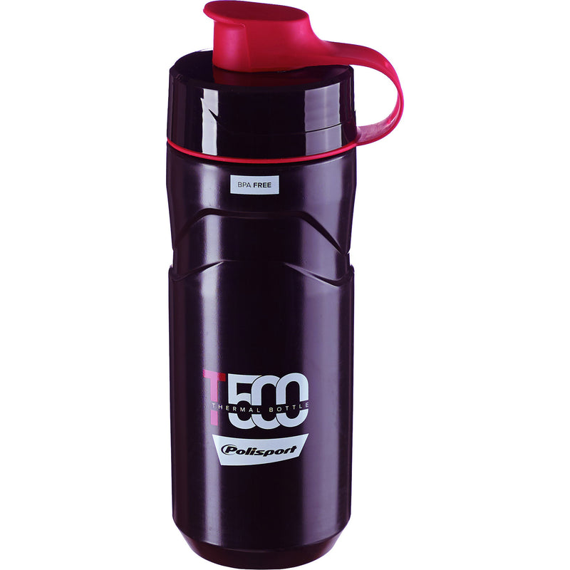 Afbeelding laden in galerijviewer, Polisport Bidon Thermal T500 500ml black-red
