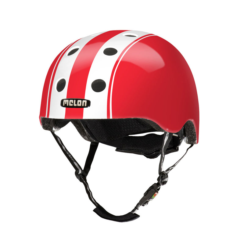 Afbeelding laden in galerijviewer, Melon helm urban active double white red xl-2xl
