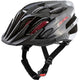Alpina sports kinderhelm fb jr. 2.0 50-55 zwart wit rood