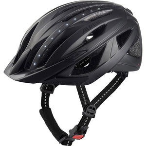Alpina sports urban helm haga led 51-56 mat zwart