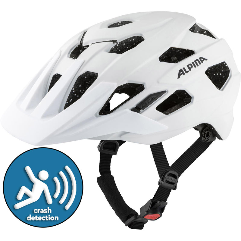 Afbeelding laden in galerijviewer, Alpina sports mtb helm anzana tocsen 57-61 mat wit
