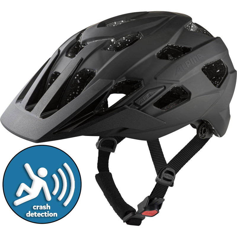 Afbeelding laden in galerijviewer, Alpina sports mtb helm anzana tocsen 57-61 mat zwart
