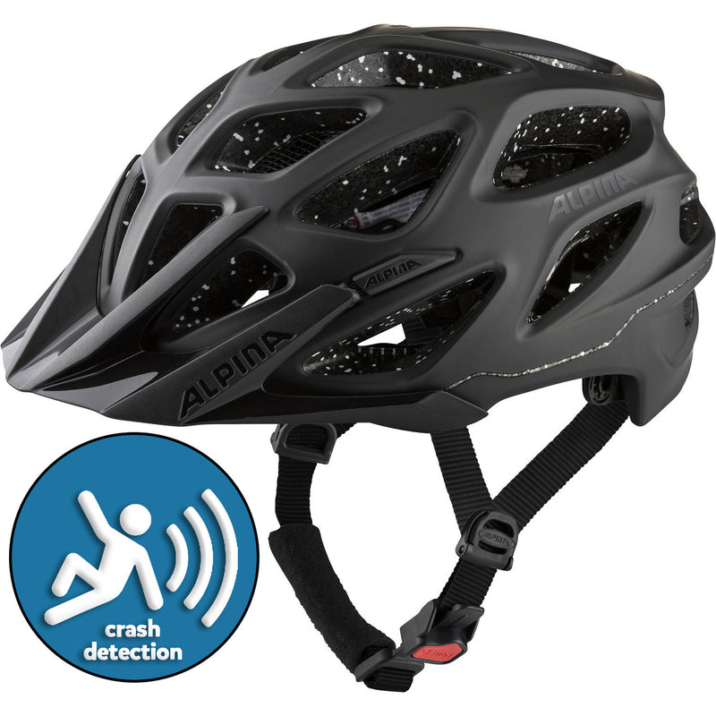 Afbeelding laden in galerijviewer, Alpina sports mtb helm mythos 3.0 tocsen 52-57 mat zwart
