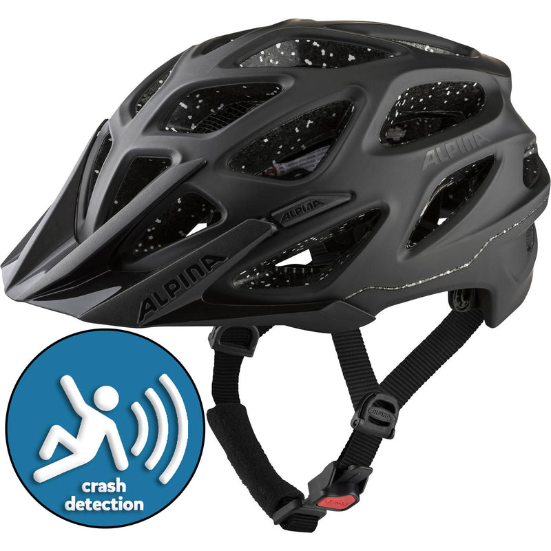 Afbeelding laden in galerijviewer, Alpina sports mtb helm mythos 3.0 tocsen 59-64 mat zwart
