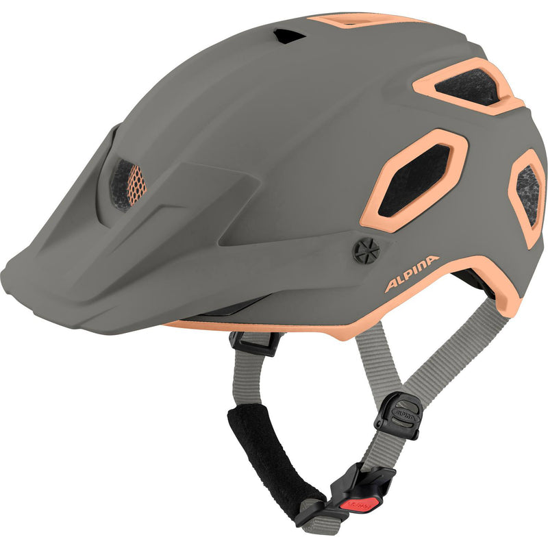 Afbeelding laden in galerijviewer, Alpina sports mtb helm croot mips 52-57 mat grijs roze
