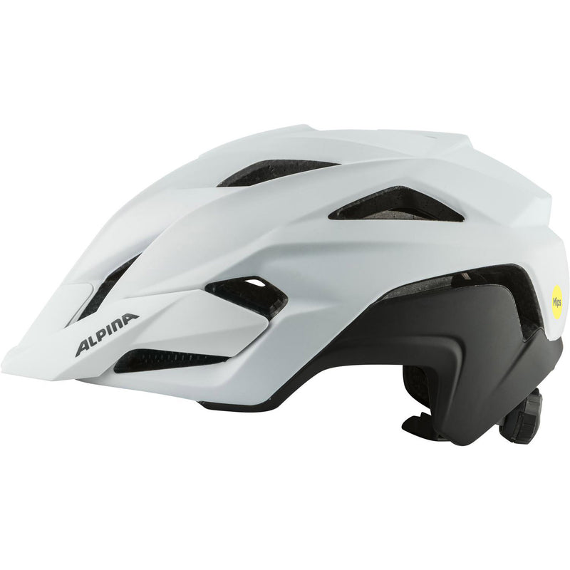 Afbeelding laden in galerijviewer, Alpina sports mtb helm stan mips tocsen 51-55 mat wit
