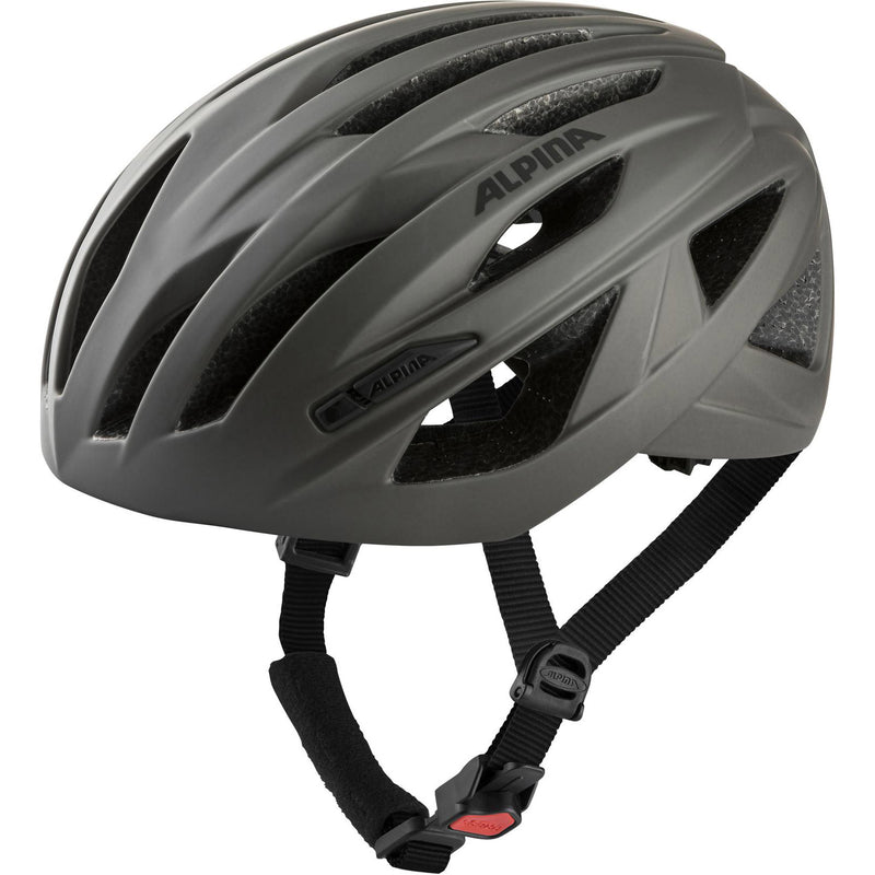 Afbeelding laden in galerijviewer, Alpina sports race helm path 55-59 mat grijs
