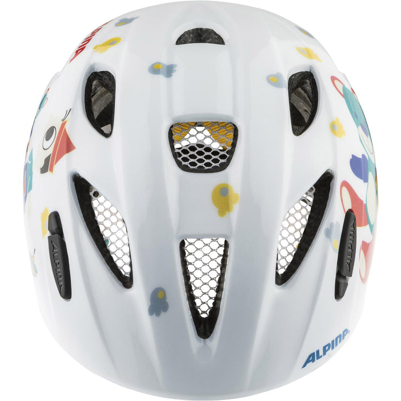 Afbeelding laden in galerijviewer, Alpina sports kinderhelm ximo white bear 49-54 glans

