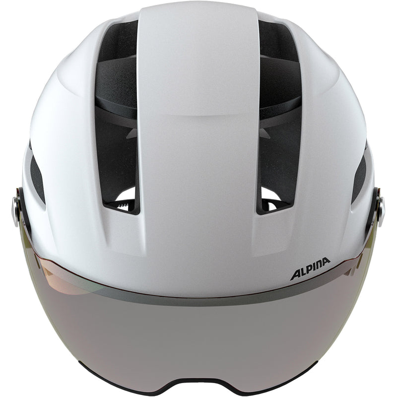 Afbeelding laden in galerijviewer, Alpina sports urban helm soho visor v 52-56 mat wit
