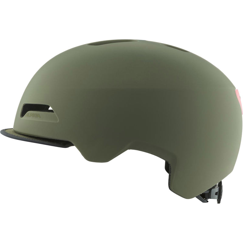 Afbeelding laden in galerijviewer, Alpina sports urban helm brooklyn 52-57 mat olijf
