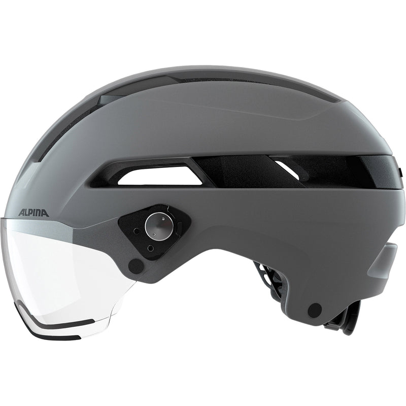 Afbeelding laden in galerijviewer, Olympic sportswear Sports urban helm Soho Visor 55-59 mat grijs
