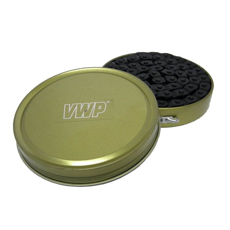 Afbeelding laden in galerijviewer, Vwp ketting 1 2-1 8 102 bmx fs teflon coated (in blik) zwart
