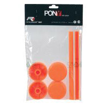Afbeelding laden in galerijviewer, Saccon etalage showstandaard stylingset pony oranje
