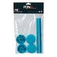 Saccon etalage showstandaard stylingset pony blauw