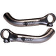 Vwp bar-ends 08 gebogen aluminium zilver
