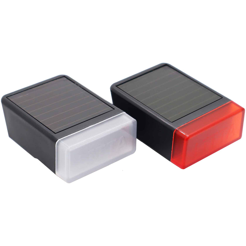 Afbeelding laden in galerijviewer, Litta Verlichtingsset LED op zonne-energie Stormy Grey
