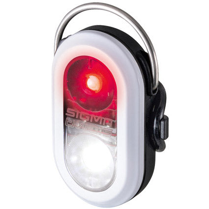 Afbeelding laden in galerijviewer, Sigma Micro Duo wit Dual LED incl 2x CR-2032
