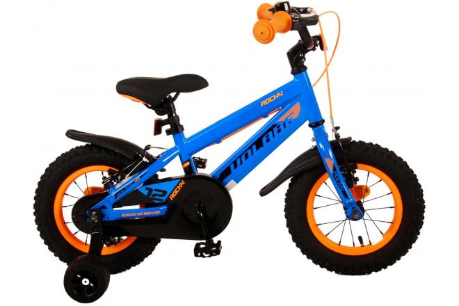 Afbeelding laden in galerijviewer, Volare Rocky Kinderfiets Jongens 12 inch Blauw Twee handremmen
