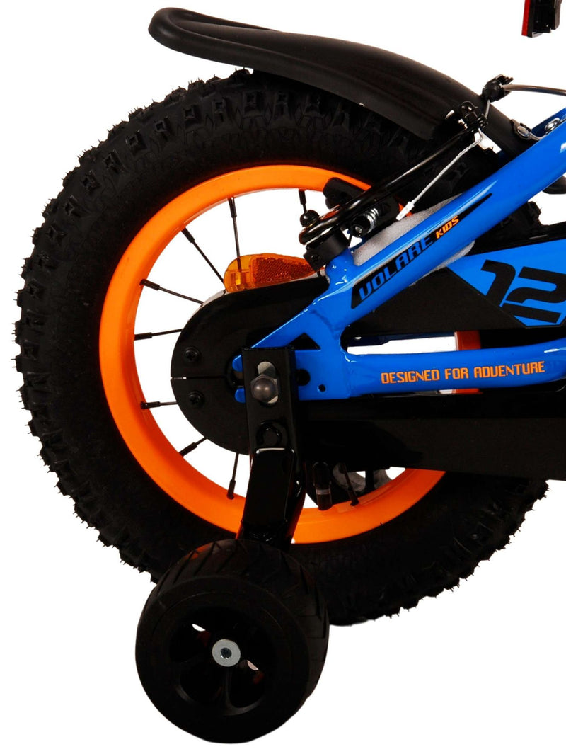 Afbeelding laden in galerijviewer, Volare Rocky Kinderfiets Jongens 12 inch Blauw Twee handremmen

