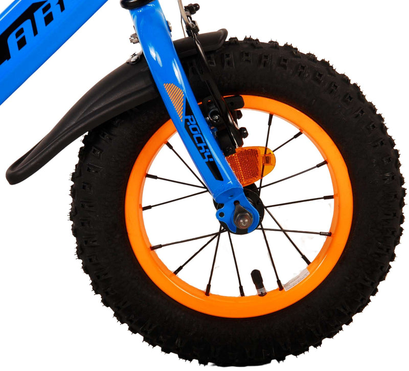 Afbeelding laden in galerijviewer, Volare Rocky Kinderfiets Jongens 12 inch Blauw Twee handremmen
