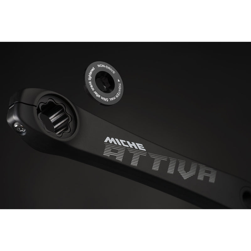 Afbeelding laden in galerijviewer, Miche crankset attiva met srm powermeter 172mm 34 50 boxed
