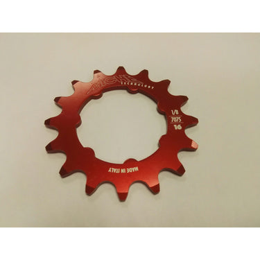 Miche kettingblad-opsteek 21t 1 8 pista rood z borgring