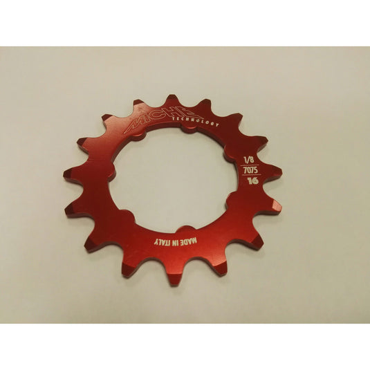 Miche kettingblad-opsteek 21t 1 8 pista rood z borgring