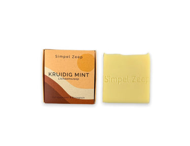 Simpel Zeep Lichaamszeep Kruidig Mint 110 gram
