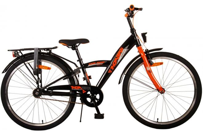 Afbeelding laden in galerijviewer, Volare Thombike Kinderfiets Jongens 24 inch Zwart Oranje
