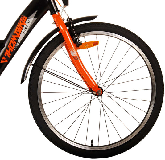 Volare Thombike Kinderfiets Jongens 24 inch Zwart Oranje